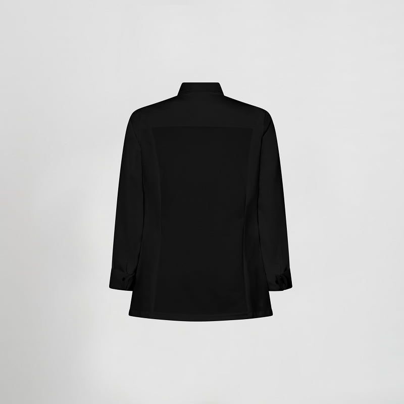Veste cuisine style chemise éco responsable femme Moral Gary's