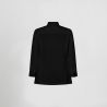 Veste cuisine style chemise éco responsable femme Moral Gary's