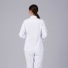 Veste cuisine style chemise éco responsable femme Moral Gary's
