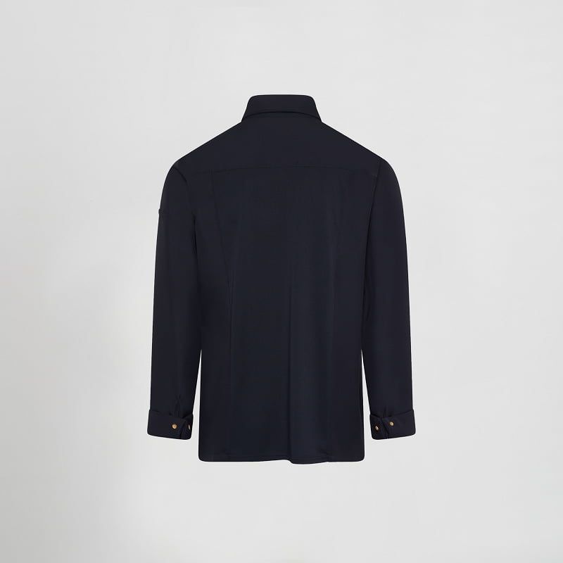 Veste cuisine style chemise éco responsable Tommaso Gary's