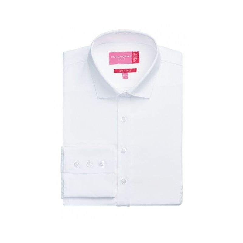 Chemisier coton stretch coupe ajustée Treviso Brook Taverner