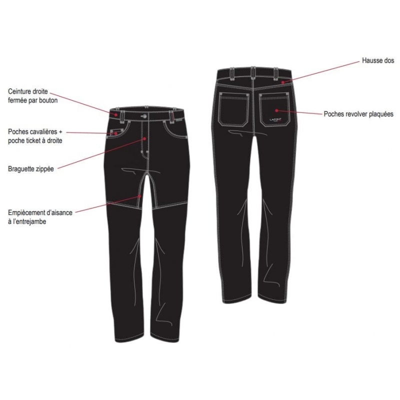 Pantalon de Cuisine Femme Lavender Lafont