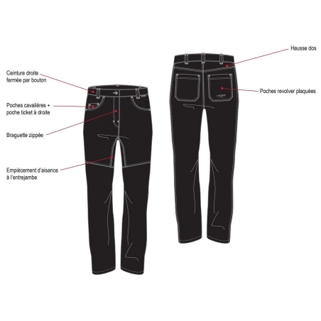 Pantalon de Cuisine Femme Lavender Lafont
