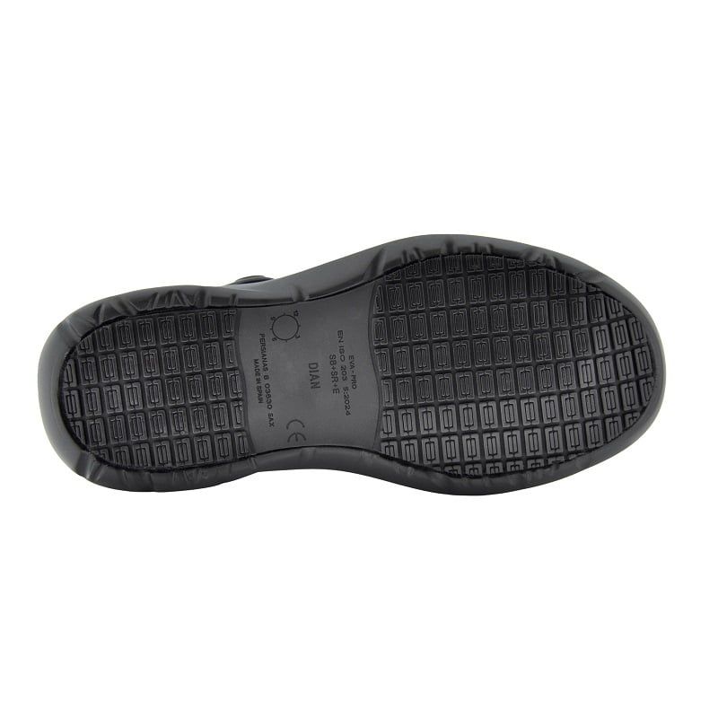 Sabot de cuisine coqué Eva Pro noir Dian