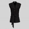 Gilet sans manches à revers femme Arabis Gary's