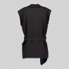 Gilet sans manches à revers femme Arabis Gary's