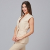 Gilet sans manches à revers femme Arabis Gary's