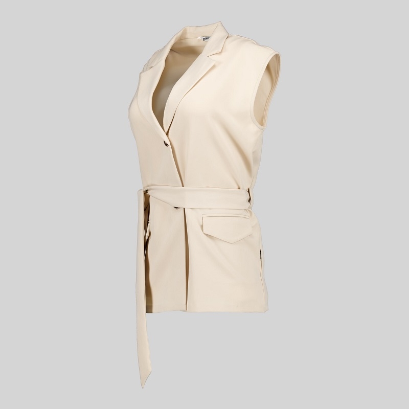 Gilet sans manches à revers femme Arabis Gary's