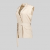 Gilet sans manches à revers femme Arabis Gary's