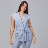 Gilet sans manches à revers femme Arabis Gary's