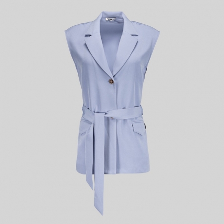 Gilet sans manches à revers femme Arabis Gary's