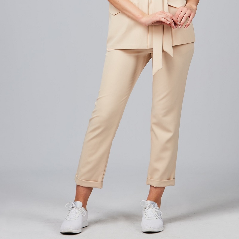 Pantalon femme à ourlet retourné 700049 Gary's