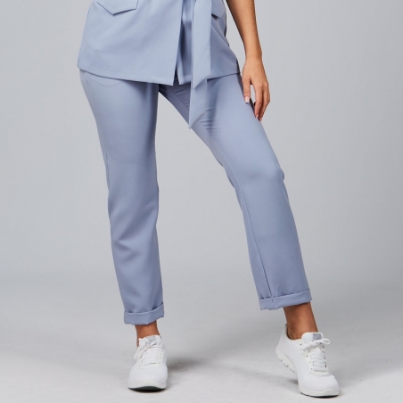 Pantalon femme à ourlet retourné 700049 Gary's