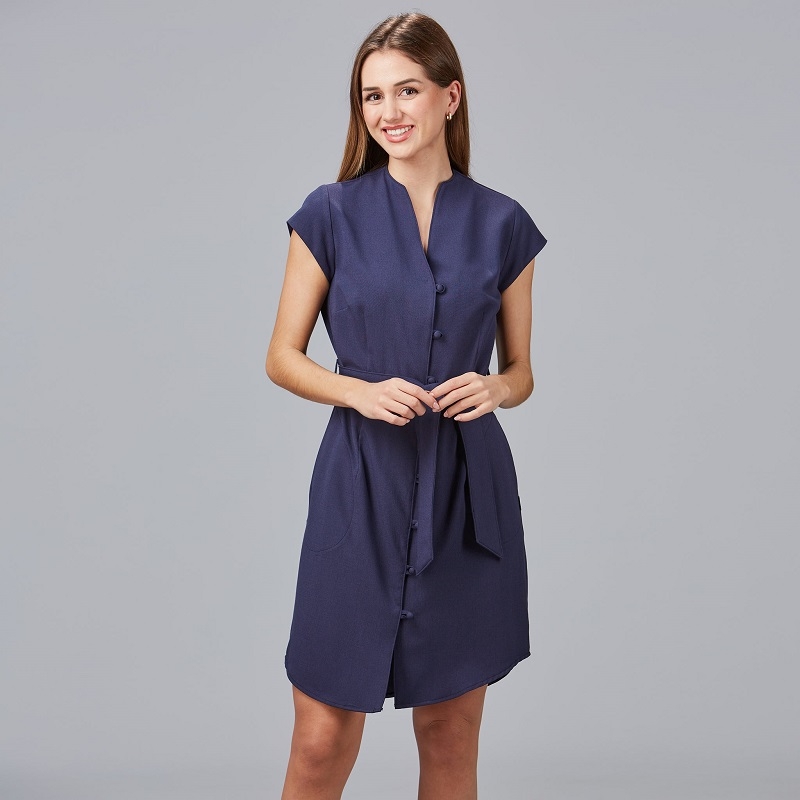 Robe professionnelle effet lin Vivaz Gary's