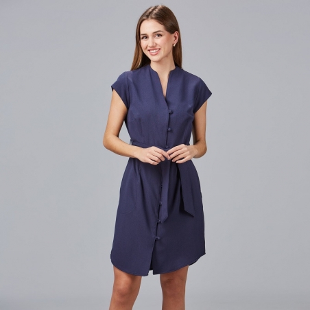 Robe professionnelle effet lin Vivaz Gary's