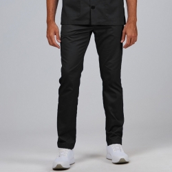 Pantalon de cuisine avec poches blanc Red Line Gary's