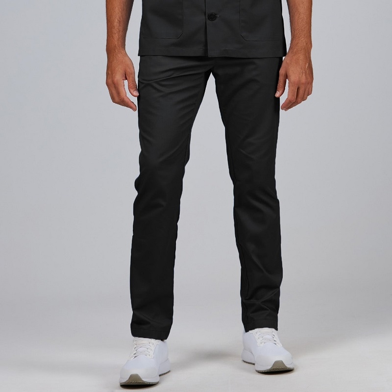 Pantalon de cuisine avec poches blanc Red Line Gary's