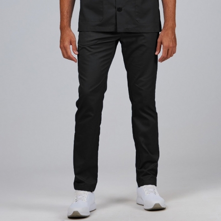 Pantalon de cuisine avec poches blanc Red Line Gary's